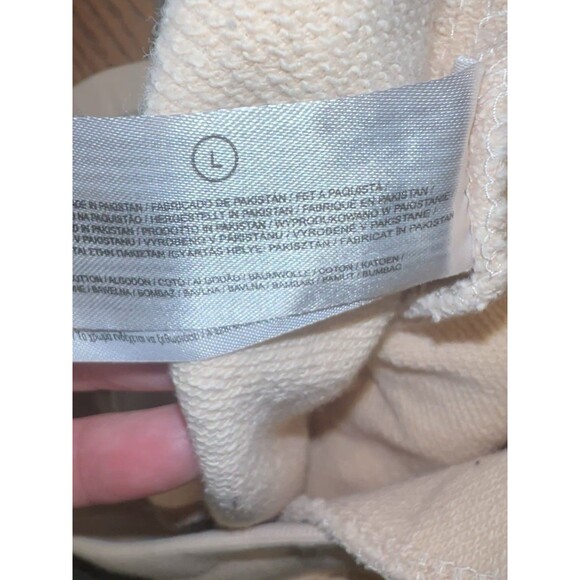 The Stronghold Jogger Sweatpants Mens Large Beige Cotton Tapered Drawstring - Picture 11 of 11